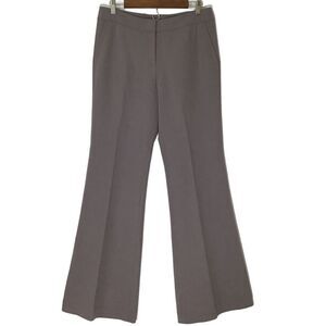 Lafayette 148 New York Wide Leg Trousers In Soapstone New Size 10